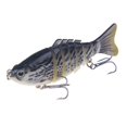 thumbnail image 1 of Hyasfey 10CM/16G Multi-Jointed Fishing Lure with Hooks 7-Section 3D Swimbait Bionic Hard Artificial Bait Freshwater Saltwater Bass Trout Fishing Accessories, 1 of 7