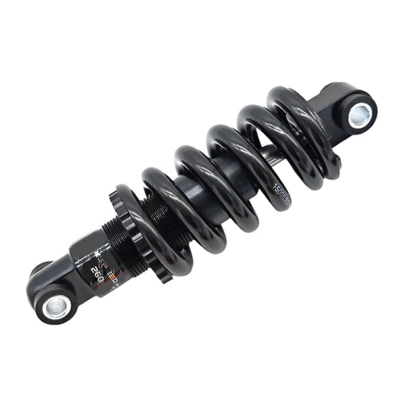 Hyasfey 12.5/15CM Mountain Bike Spring Shock Absorber 550/850/1000/1500Lbs Adjustable Scooter Folding Bike Rear Suspension Shock Absorber