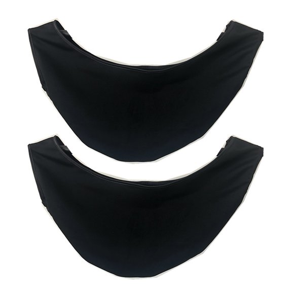 Hyasfey 2 Pcs Bowling Seesaw Bag Washable Bowling Ball Polisher Bags Black Ball Cleaner Towel for Bowling Ball Cleaning And Storage