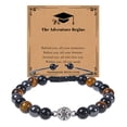thumbnail image 1 of Hyasfey 2023 Graduation Bracelet Gift Inspirational Adjustable Beads Bracelet College High School Jewelry for Her Him Women Girls Friends Family, 1 of 8
