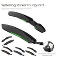 thumbnail image 1 of Hyasfey 2Pcs Bicycle Fender Reflective Waterproof Lightweight Universal 24/26/27.5-inch MTB Mountain Road Bike Front Rear Mud Splash Guard Mudflap Bike Accessories, 1 of 7