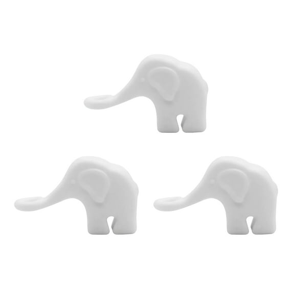 Hyasfey 3/6 Pcs Plant Stem Holder Elephant Plant Propagation Buddy Plant Cutting Holder Plant Support Elephant Buddy for Herbs Flowers Stems Buds Shoots Cuttings