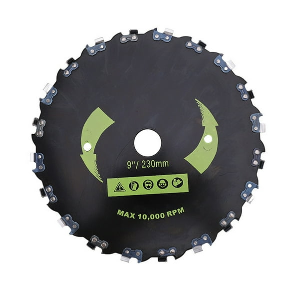 Hyasfey 36-Teeth Weed Eater Blade 80-Teeth Carbide Tip Brush Cutter Blade Grass Trimmer Blade Replacement for Weed Wacker