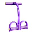 thumbnail image 1 of Hyasfey 4-Tube Pedal Resistance Band with Handle Multifunction Tension Rope Yoga Sit-up Training Pedal Puller Body Stretching Trainer Home Gym Workout Equipment, 1 of 6