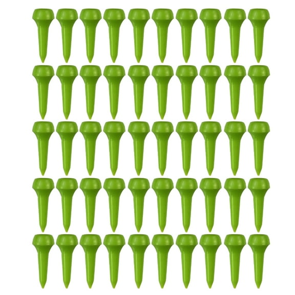 Hyasfey 50 Pcs Plastic Golf Tees for Irons Hybrids Par Threes Low Profile Woods And The Driving Range Short Golfing Tees for Lower Friction And Longer Distance