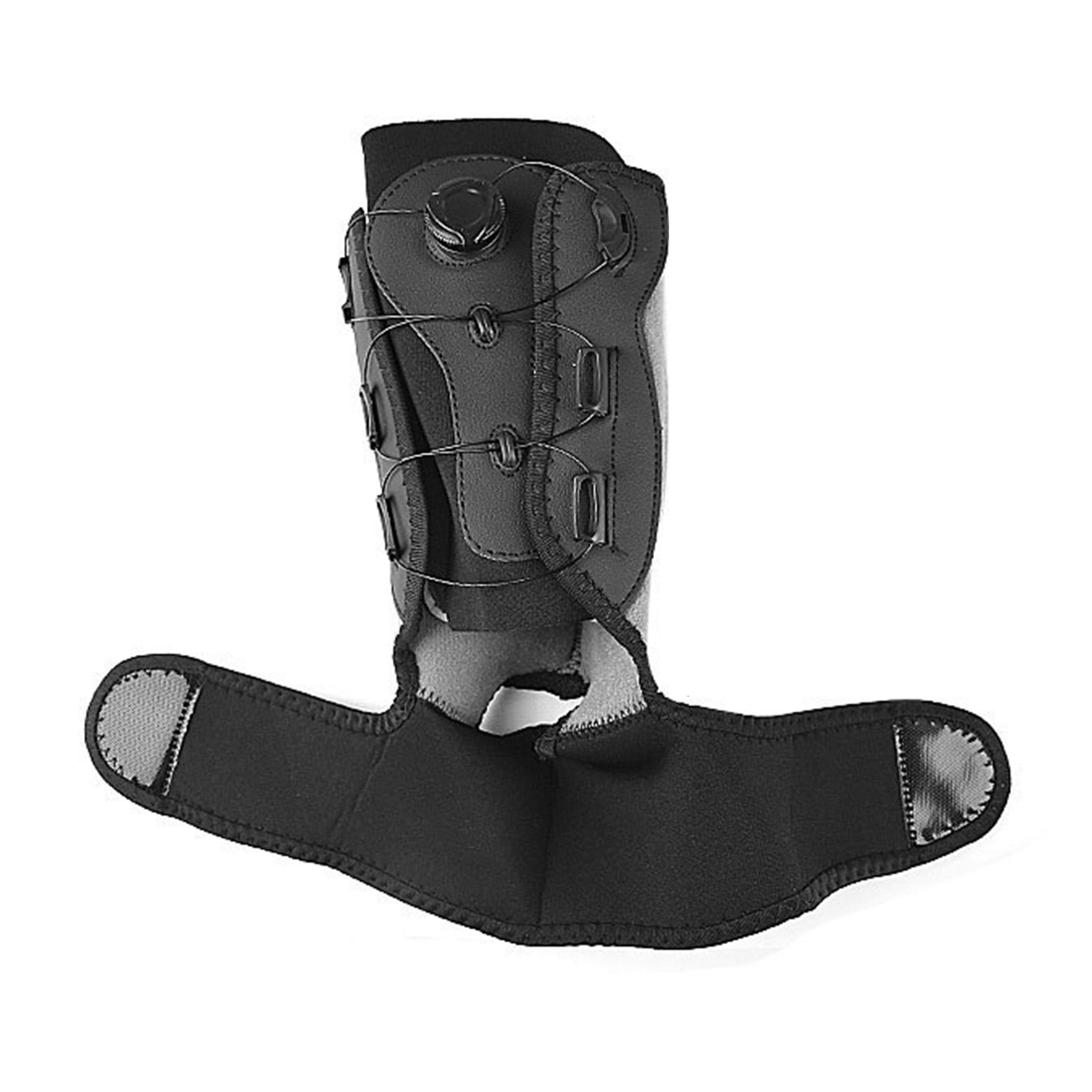 Hyasfey Adjustable Ankle Brace with Dual Aluminum Splints Ankle ...