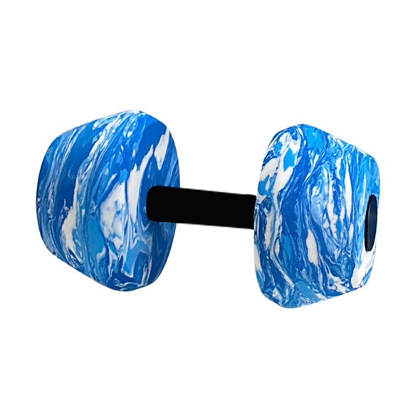 Hyasfey Aquatic Dumbbells EVA Foam Water Weights Pool Resistance Exercise Barbells for Aerobics Fitness Training Weight Loss Muscle Toning