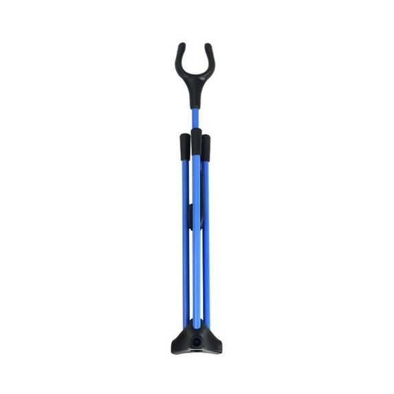 Hyasfey Archery Recurve Bow Stand Adjustable Bow Stand Rack Holder Fiberglass Bow Rack Archery Sports Gear for Longbow Takedown Bow