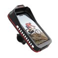 thumbnail image 1 of Hyasfey Bike Phone Holder with Sun-Visor Rain Cover Waterproof Sensitive Touch Screen Motorcycle Bicycle Handlebar Cell Phone Mount Bicycle Accessories, 1 of 7