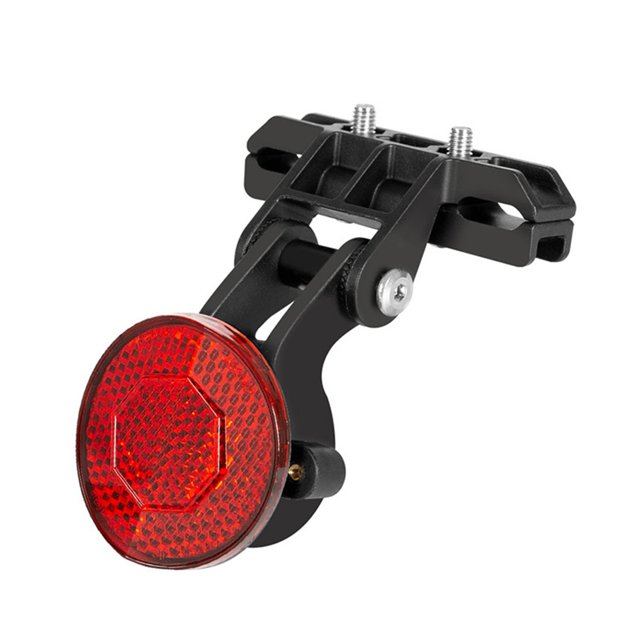 Hyasfey Bike Reflective Tail Light for AirTag Locator Mount Universal MTB Road Mountain Bicycle Saddle Reflector Rear Lamp Holder Bike Accessories