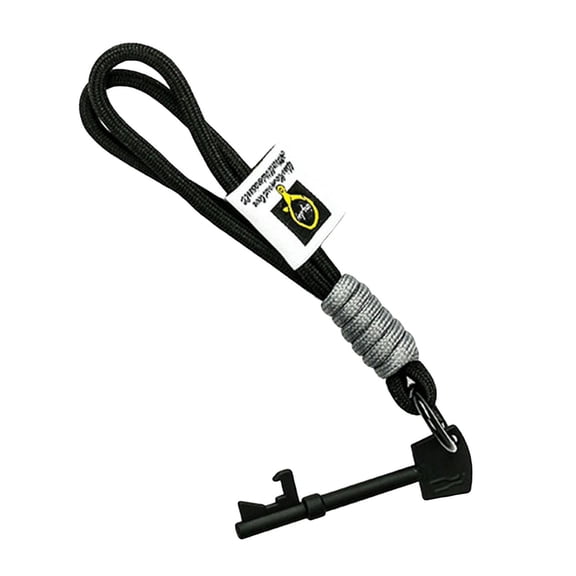 Hyasfey Bottle Opener Keychain Heavy Duty Nylon Braided Lanyard Keychain Portable Lightweight Outdoor Camping Hiking Key Ring Holder