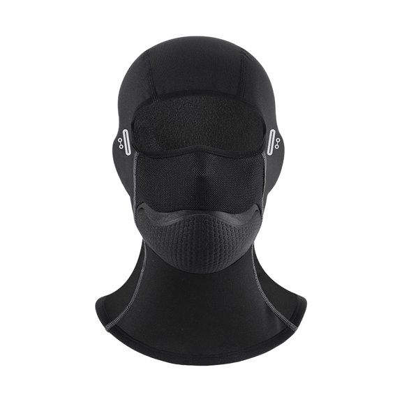 Hyasfey Cycling Face Guard 3-In-1 Windproof Winter Warm Cold Weather Full Cover Men Women Outdoor Neck Gaiter Balaclava Hood Bandana Scarf