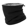 thumbnail image 1 of Hyasfey Cycling Neck Warmer Windproof Winter Cold Weather Outdoor Motorbike Riding Warm 3-In-1 Multifunction Plush Face Guard Drawstring Hat Neck Gaiter Scarf, 1 of 7