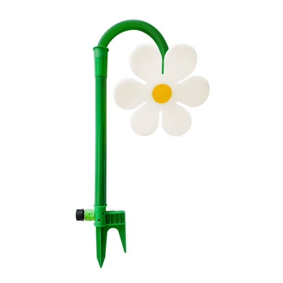 Hyasfey Dancing Flower Water Sprinkler Crazy Flower Sprinkler with Spike 360-Degree Rotating Lawn Sprinkler for Yard Watering Garden Irrigation Kids Pets Playing