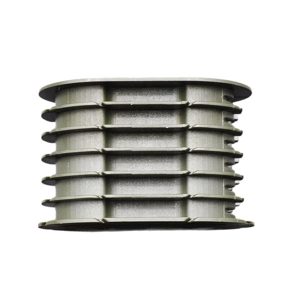 Hyasfey Fishing Line Storage Holder with 6 Line Slots Fishing Leader Keeper with Rigging Spools to Keep Snells And Rigs Organized