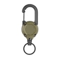 thumbnail image 1 of Hyasfey Fly Fishing Retractor Badge Reel with Wire Rope Multipurpose 360-Degree Rotation Keychain Carabiner Clip Camping Supplies, 1 of 7