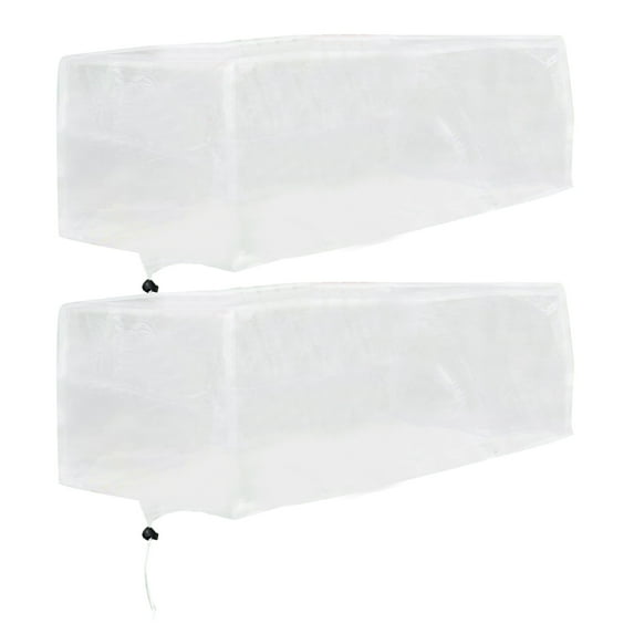 Hyasfey Garden Netting Pest Barrier for Raised Beds Plant Cover with Double Drawstring Rectangular Mesh Netting Greenhouse Protection Screen for Plant Vegetable Fruit Flower