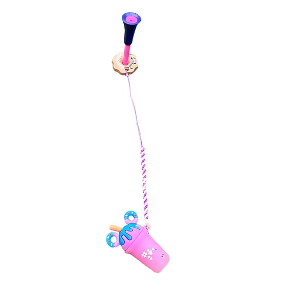 Hyasfey Golf Tee Cartoon Shape Lightweight Portable Colorful Anti-Lost Golf Tee Hanger with Strap Golf Accessory Gift