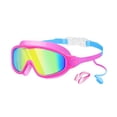 thumbnail image 1 of Hyasfey Kids Swim Goggles with Nose Clip And Earplug Anti-Fog UV Protection Pool Glasses Anti Shattered Lens for Boys Girls, 1 of 7