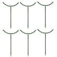 thumbnail image 1 of Hyasfey Plant Support Stakes Stackable Half Round Plant Stakes Easy Assembly Stake Trellis Plant Cages for Indoor Outdoor Tomato Monstera Hydrangea Climbing Plants, 1 of 7