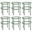 thumbnail image 1 of Hyasfey Plant Support Stakes Stackable Half Round Plant Stakes Easy Assembly Stake Trellis Plant Cages for Indoor Outdoor Tomato Monstera Hydrangea Climbing Plants, 1 of 7