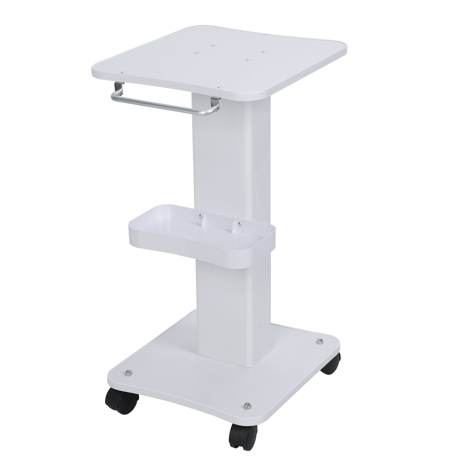 Salon Roulette Wheel Hyasfey Salon Rolling Cart with Wheels, 3-Tier Beauty Trolley for Spa ...