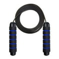 thumbnail image 1 of Hyasfey Skipping Rope Non-slip Foam Handle Length Adjustable Tangle-Free Students Kids Men Women Workout Training Lose Weight Jump Rope, 1 of 7