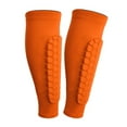 thumbnail image 1 of Hyasfey Soccer Shin Guards for Youth And Adults Calf Compression Sleeve with Honeycomb Pads Sports Protective Equipment for Football Baseball Skiing Hockey, 1 of 7