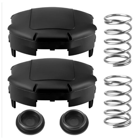 Hyasfey X472000070 Trimmer Head Cap Weed Trimmer Speed Feed 400 Cap with Spring Replacement String Spool Cover for Echo Weed Eater SRM-225 SRM-230 PAS-225