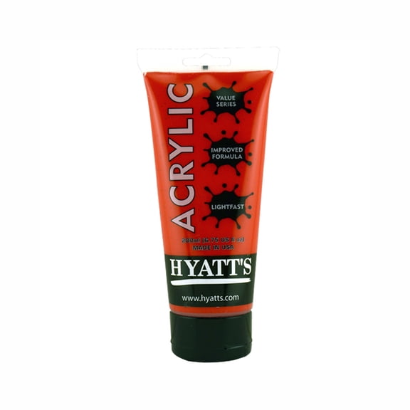 Hyatt's Acrylic 200Ml Cad Red Medium