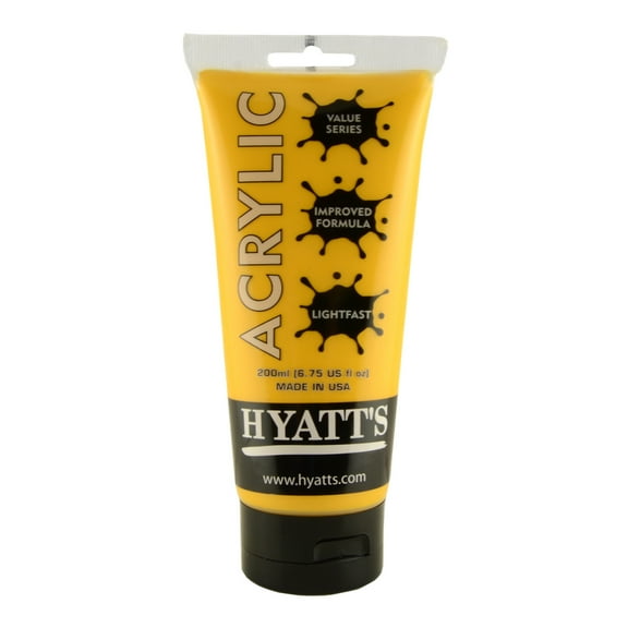 Hyatt's Acrylic 200Ml Cad Yellow Deep