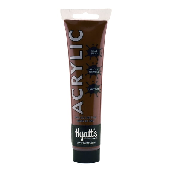 Hyatt's Acrylic 75Ml Burnt Sienna