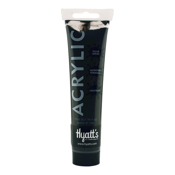 Hyatt's Acrylic 75Ml Burnt Umber