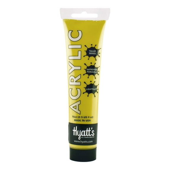 Hyatt's Acrylic 75Ml Cad Yellow Light