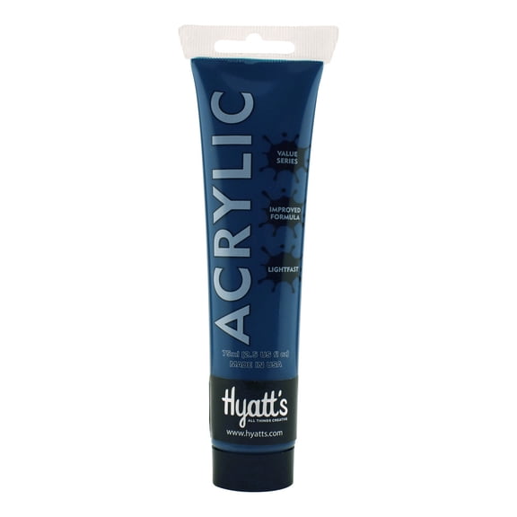 Hyatt's Acrylic 75Ml Phthalo Green