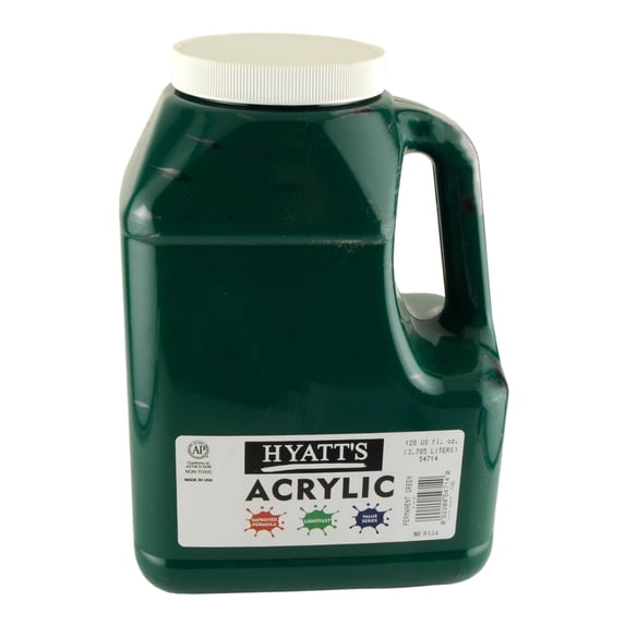 Hyatt's Acrylic Gallon Permanent Green
