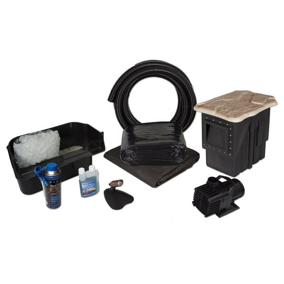 Half Off Ponds Hybrid 3000 PVC Pond Kit 10 ft. x 10 ft.