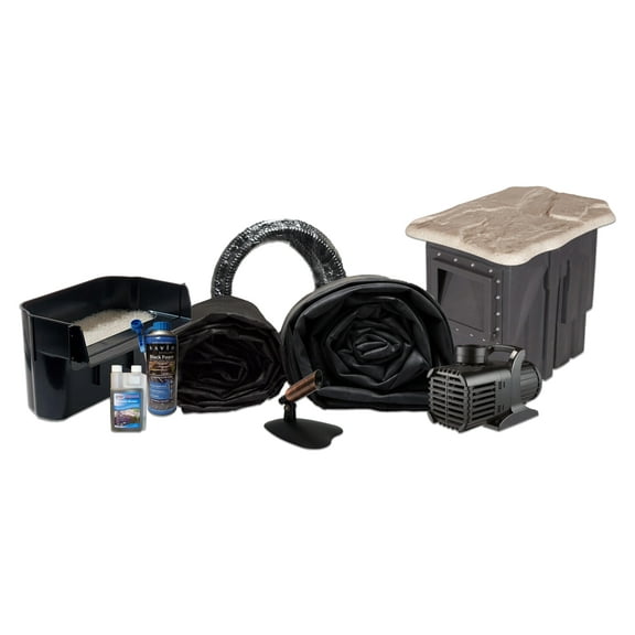 Half Off Ponds Hybrid 3000 EPDM Pond Kit, 15 ft. x 20 ft.