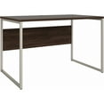 thumbnail image 1 of Hybrid 48W x 30D Computer Table Desk in Black Walnut - Engineered Wood, 1 of 8