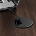 thumbnail image 1 of Hybrid 60W x 30D Computer Desk with Drawers in Black Walnut - Engineered Wood, 1 of 5