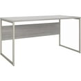 thumbnail image 1 of Hybrid 60W x 30D Computer Table Desk in Platinum Gray - Engineered Wood, 1 of 8