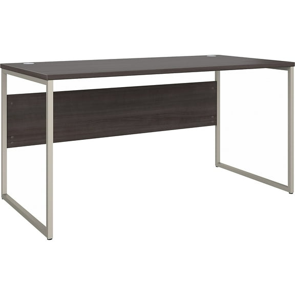 Hybrid 60W x 30D Computer Table Desk in Storm Gray - Engineered Wood
