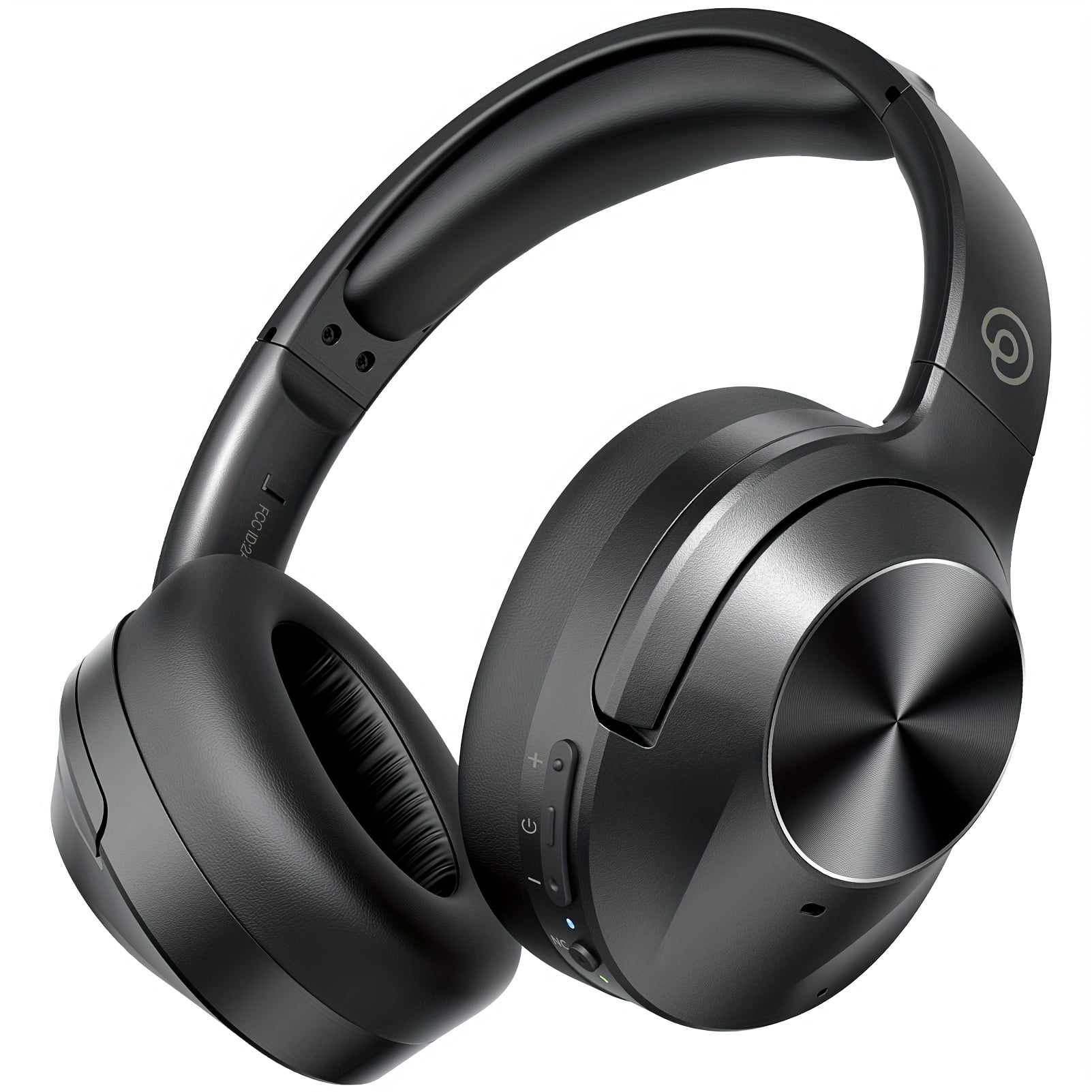 Hybrid ANC Wireless Headphones with Microphone, Deep Bass, 5.3 Hi-Fi Stereo, 30H Playtime, Over-Ear for PC/Smartphone/TV