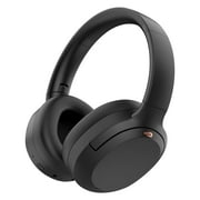 Active Noise Cancelling Headphones, -45dB Bluetooth Headphones 5.4, 50H Playtime Earbuds, Bass Boosted by 90%, Clear Call with 4 Mics, Comfort Fit Over Ear Headphones for Travel Home Office PC Black
