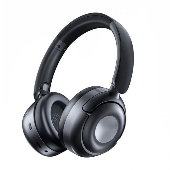 Hybrid Active Noise Cancelling Headphones, -50dB Bluetooth Headphones 5.4, 70H Playtime,Clear Call with 6 ENC Mic, Bass Boosted by 95%, Wireless Over Ear Headphones, for Travel Home Office