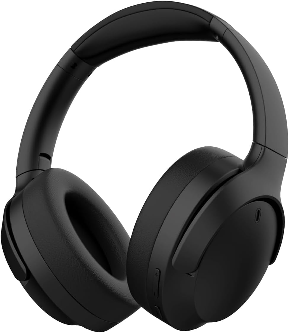 Hybrid Active Noise Cancelling Bluetooth Over Ear Headphones Foldable And Rotatable Wireless Wired Anc Headphones With Microphone For Cell Phone Laptop 150 Hours Playtime Bluetooth 5.3V Walmart