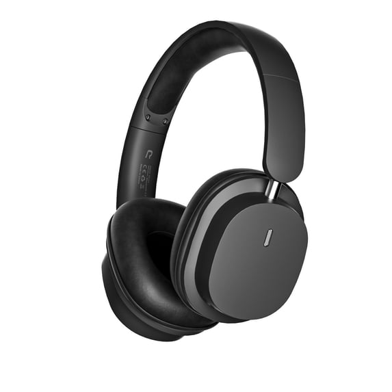 Hybrid Active Noise Cancelling Headphones, 120Hrs Playtime Bluetooth Headphones Hi-Res Audio HD Clear Call with 5 ENC Mics, HiFi Stereo Wireless Headphone Over Ear Foldable for Travel Office Game