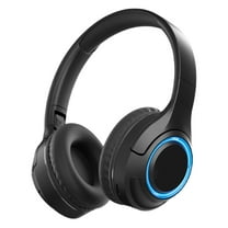 Hybrid Active Noise Cancelling Headphones, Bluetooth 5.4 Headphones Wireless Over Ear with Mic for Clear Calls, Hi-Res Audio, 90H Playtime, Transparency, Deep Bass, Dongle Connect, Custom App