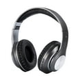 thumbnail image 1 of Hybrid Active Noise Cancelling Headphones, Bluetooth 6.0 Over Ear Headphones,120H Battery Fast Charging, Hi-Res Audio, Transparency Mode, Deep Bass, Memory Foam Comfort Fit for Travel Office Home, 1 of 9