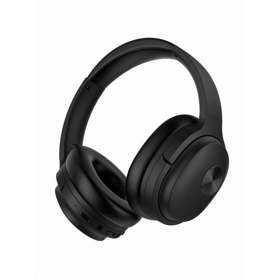 Hybrid Active Noise Cancelling Headphones Noise Canceling Wireless Headphones Over Ear, ENC Calls, Deep Bass